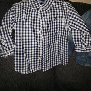 Tommy Hilfiger button down shirt for toddler boys